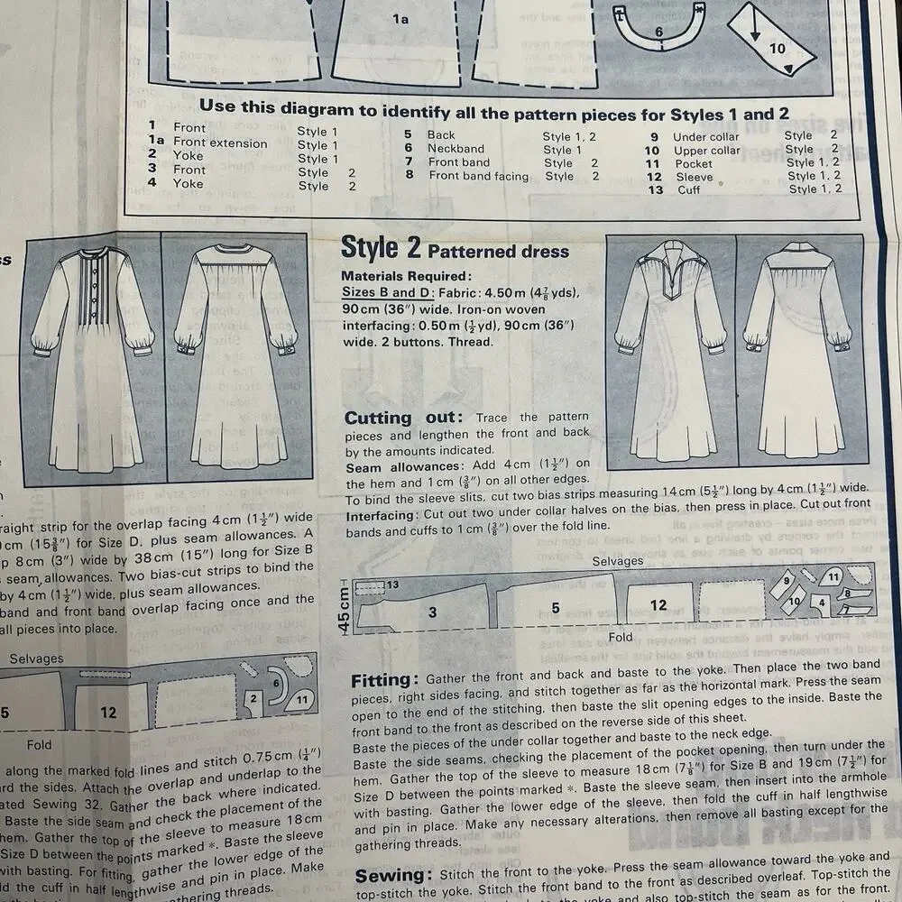 Vintage Designer Sewing Patterns Uncut Lot Of 4 Womens Dresses and Mens Jackets